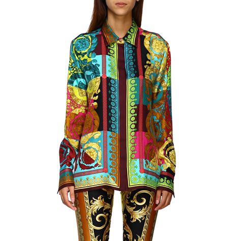 cheap versace womens shirts|versace pantsuit.